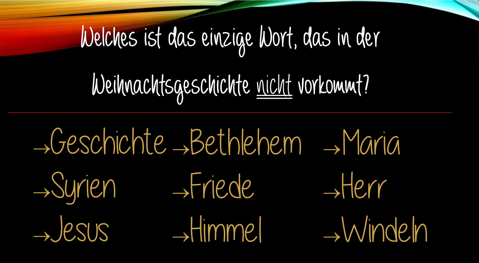 Lukas Weihnachtsquiz Seite 1